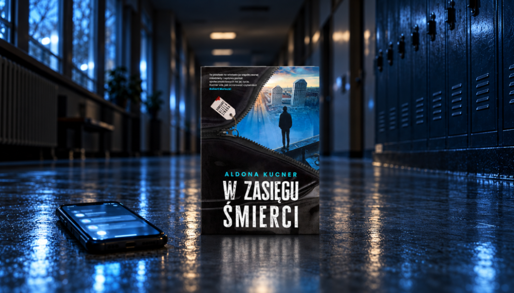 W zasięgu śmierci – Aldona Kucner – okładka